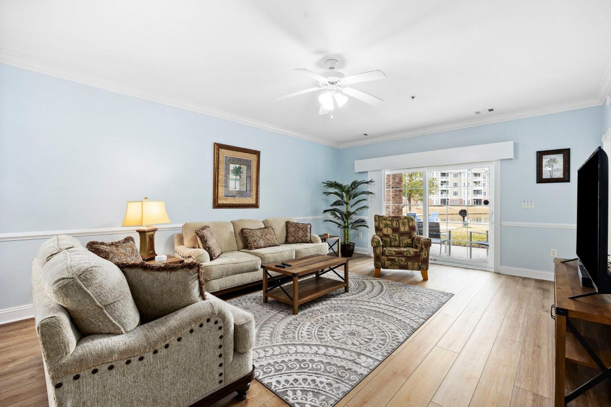 Beautifully Decorated 3 Bedroom 2 Bath Condo, First Floor Wth Walk In Shower! Located In Golf Community Myrtle Beach Bagian luar foto